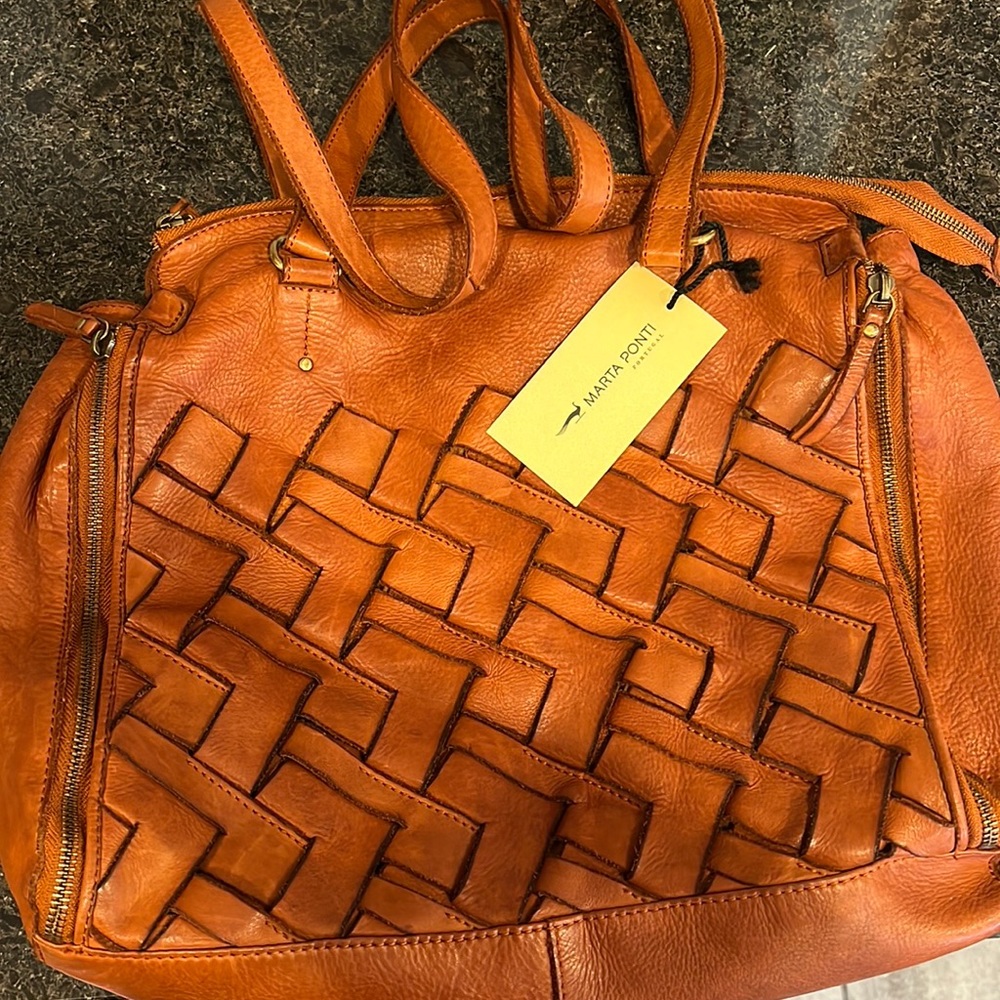 Marta Ponti Leather Purse